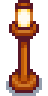 Wood Lamp-post